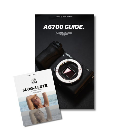 SONY A6700 Camera Guide + SLOG 3 LUTS INC.