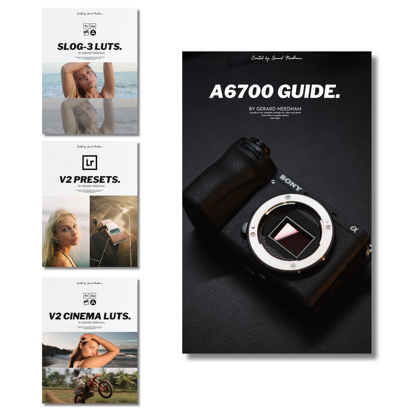 SONY A6700 Creator Camera Guide + SLOG 3 LUTS + V2 Preset Pack + V2 Cinema LUTS